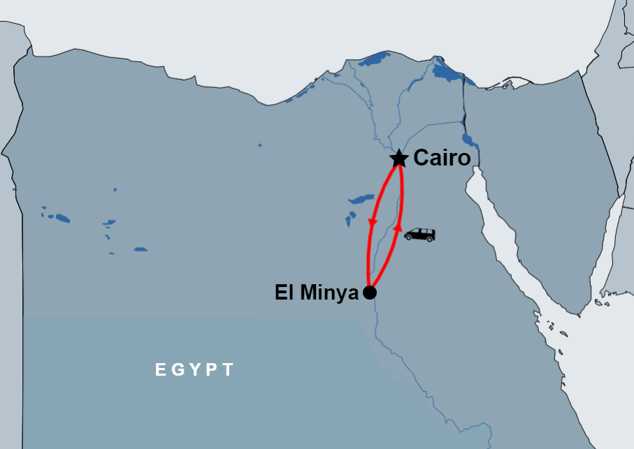 El Minya Day Tour from Cairo by car | Luxor and Aswan Travel